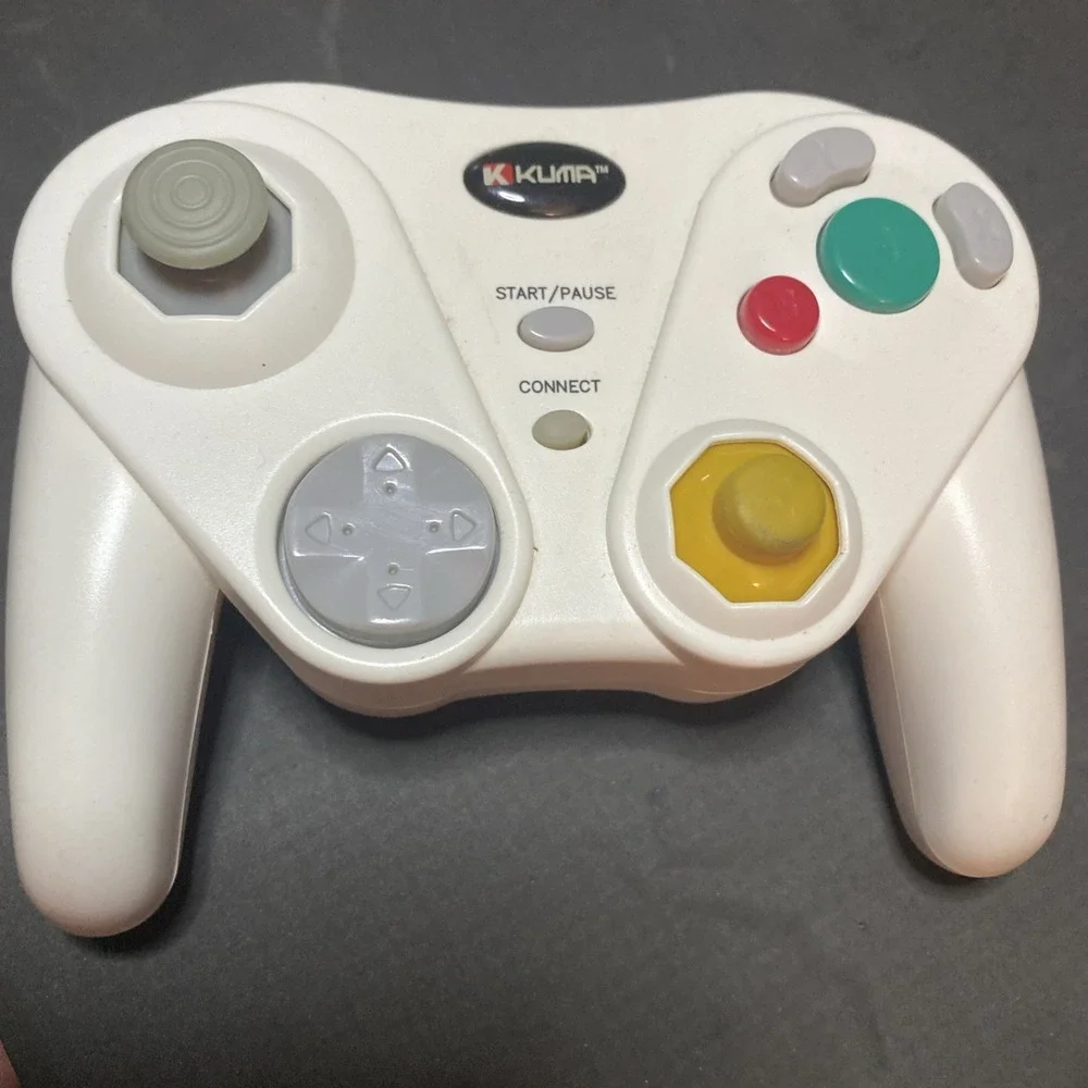 Nintendo Phantiq Shockwave GameCube Wavebird Wireless Controller NO Receiver C3